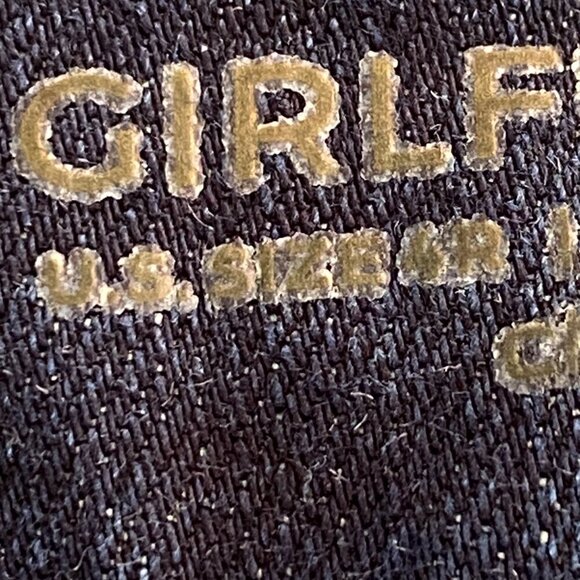 Chico's Girlfriend Slim Leg Ankle Jeans Dark Wash Blue Size 0 / 4R - Picture 8 of 14